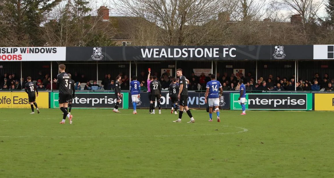 Wealdstone's Cox Blames Boldewijn Red Card for 3-0 York City Loss