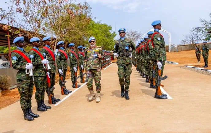 Juba-Bevollmächtigter besucht ruandische Friedenssoldaten
