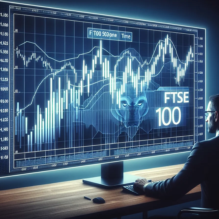 FTSE 100 Hits Record 10,686 Amid Rate Cut Hopes