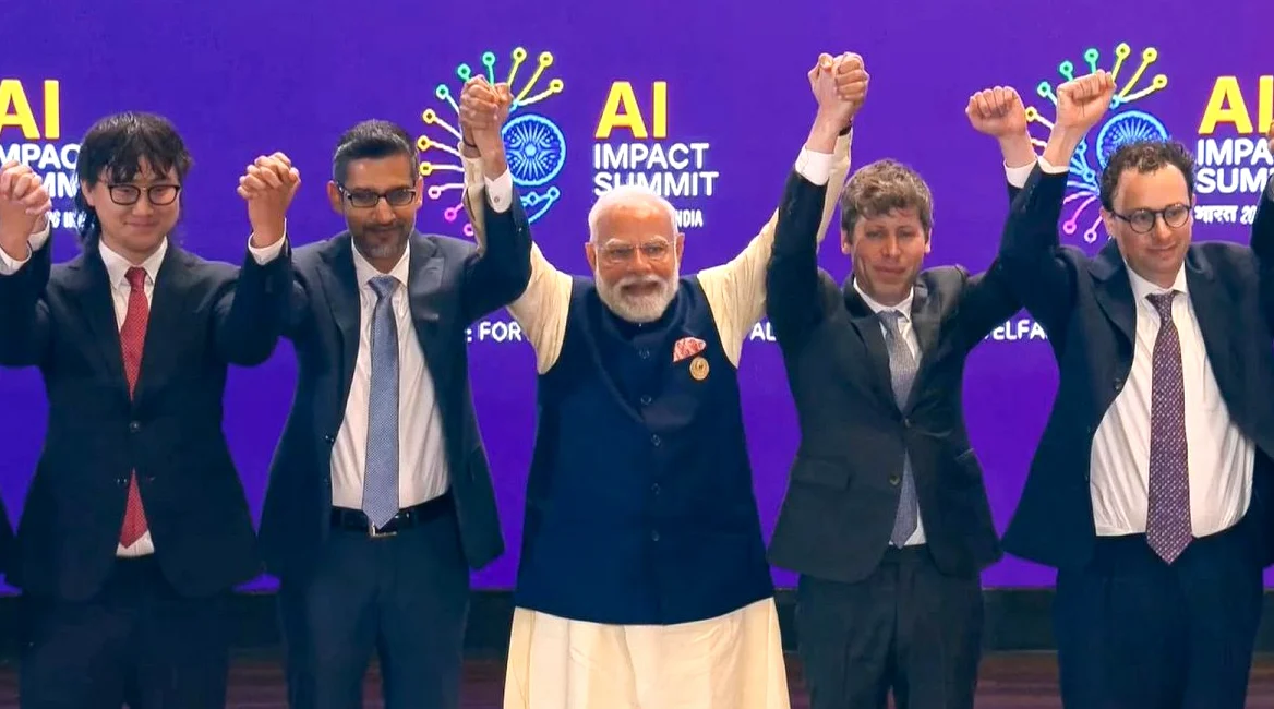 Modi Unveils 'MANAV' AI Vision at Delhi Summit