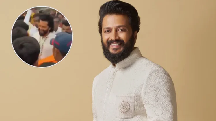 Riteish Deshmukh Visits Shivneri Fort for Shivaji Maharaj Jayanti