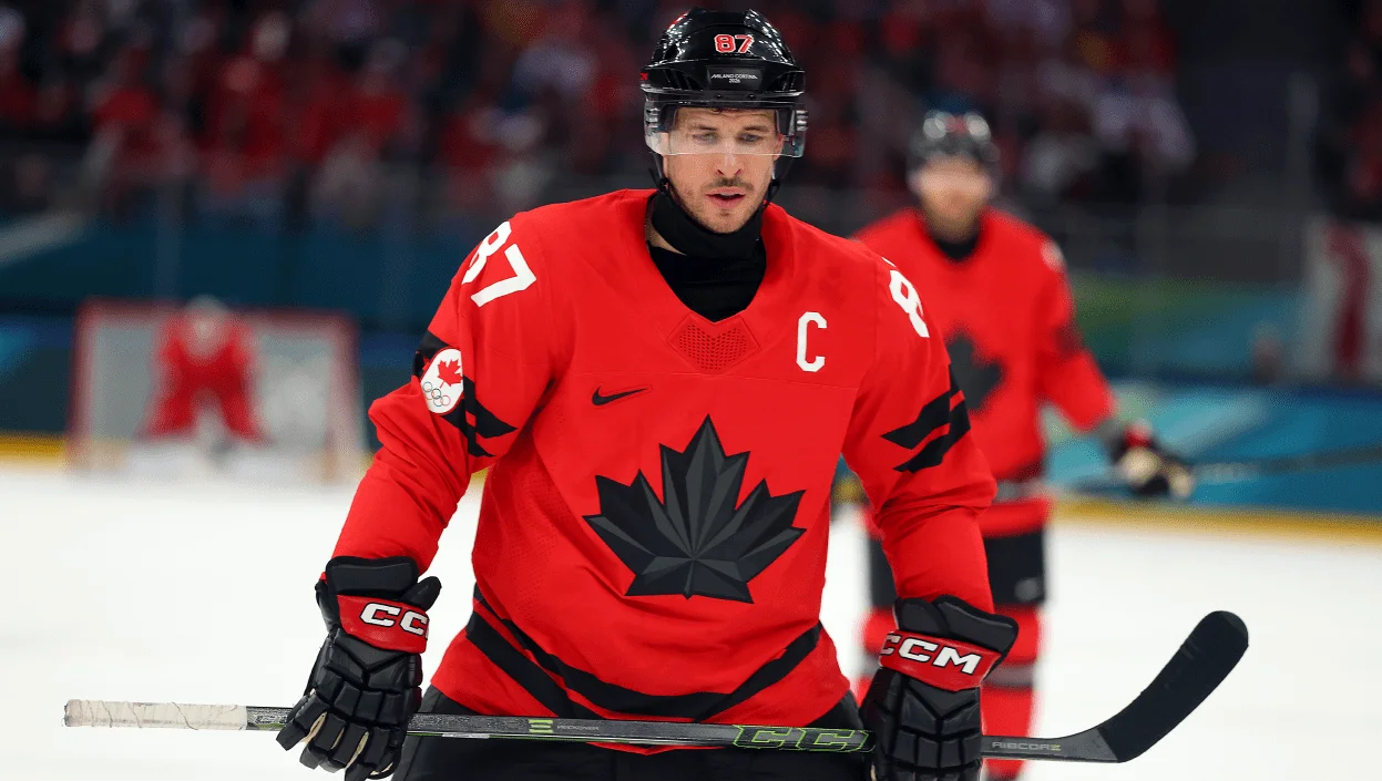 Crosby Practices with Canada, Eyes Gold Medal Game vs. US