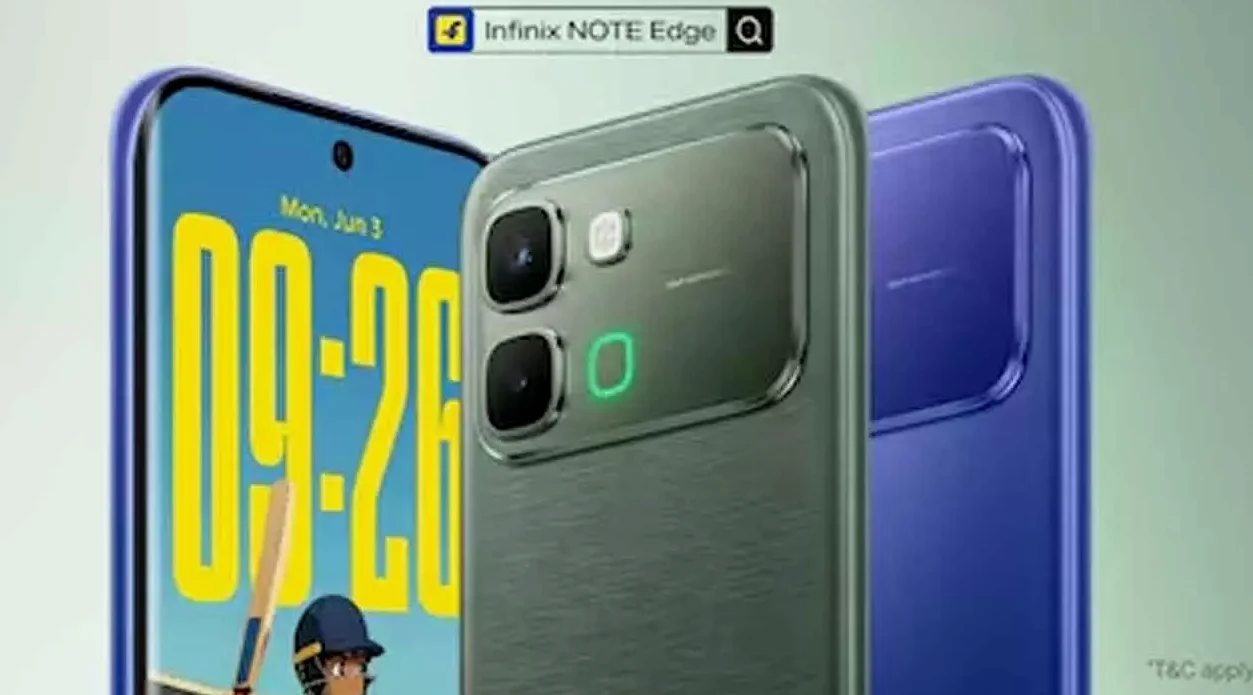 Infinix stellt Note Edge mit XOS 16 vor