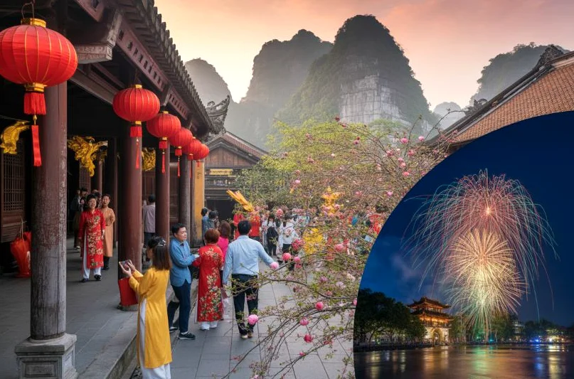 Vietnam registra récord de 5 millones de visitantes en Tet 2026 en Hanoi, Ninh Binh y otros destinos