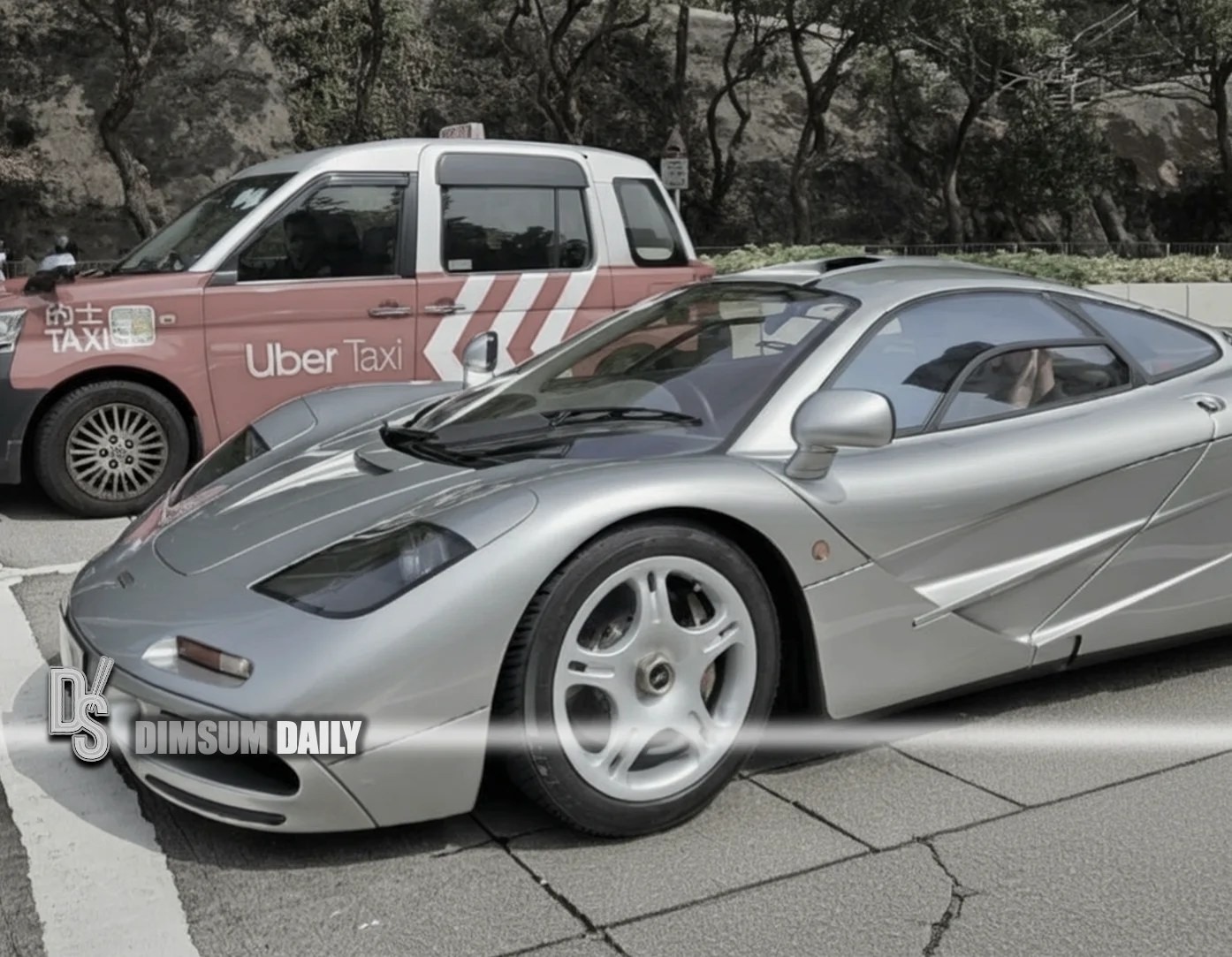 Avistan McLaren F1 de 160 millones HK$ en calles de Hong Kong
