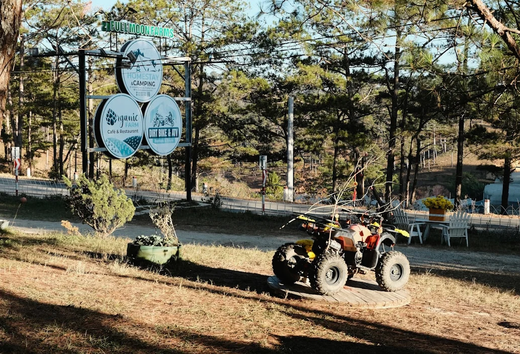 If it bigger than 175cc, park it