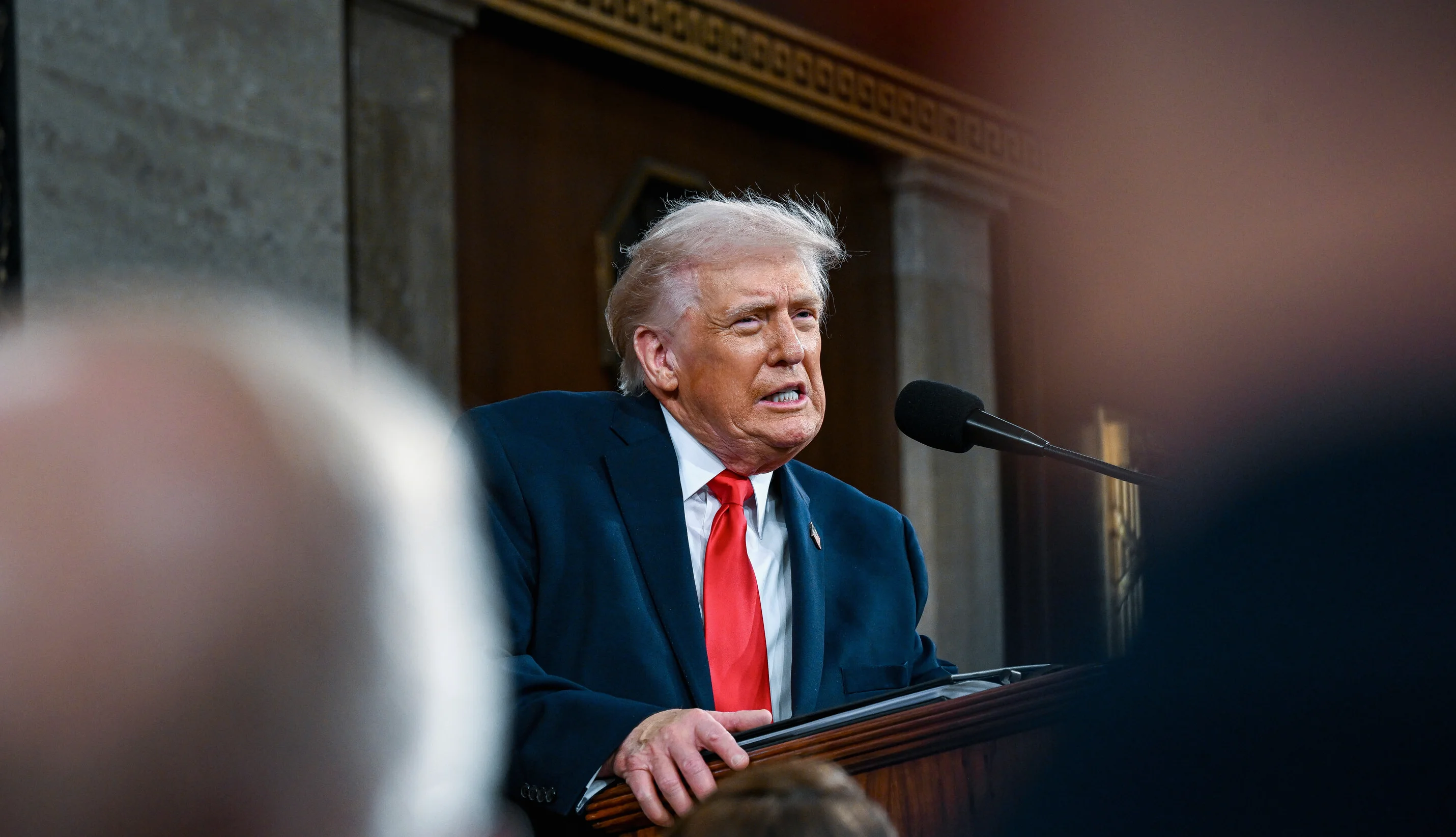 Trump Claims Drug Smuggling Stopped by Sea Amid State of the Union Address