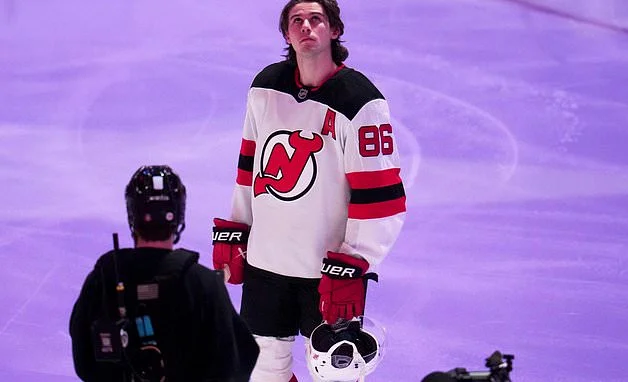 Olympic hero Jack Hughes keeps waiting for life to return to…