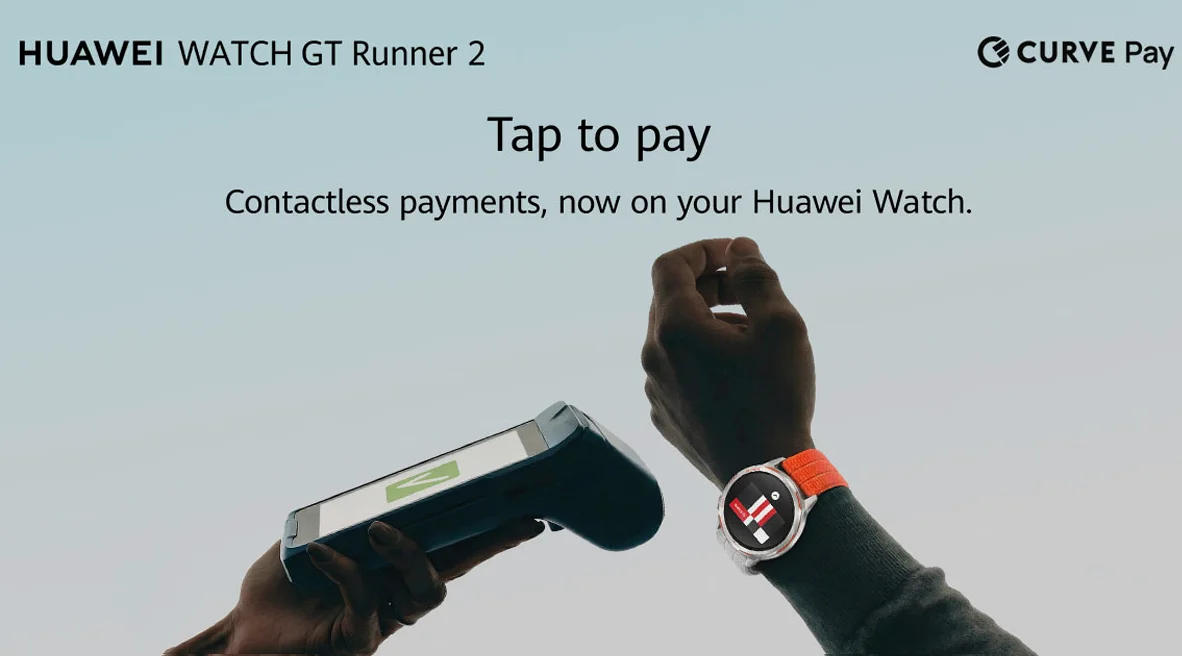 Huawei Watch GT Runner 2 brings useful features with Curve Pay