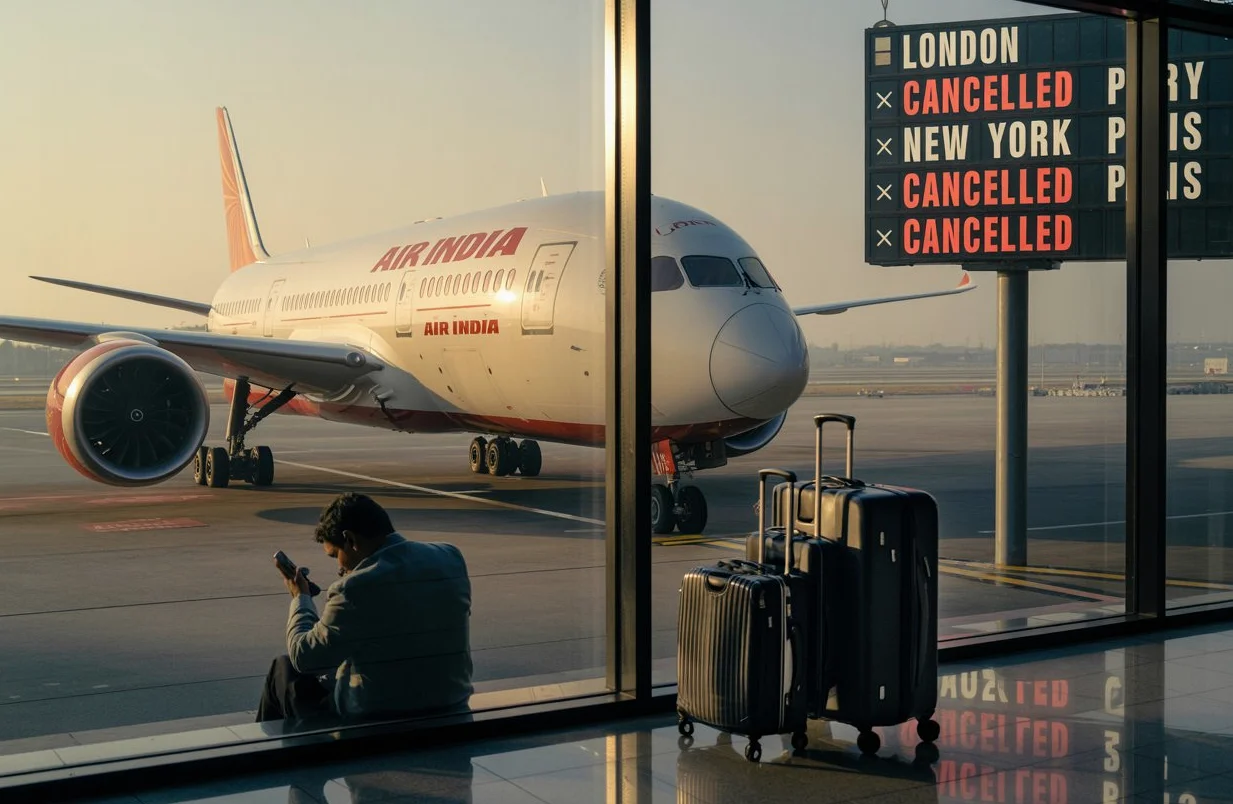 Air India Cancels 50 International Flights Amid Middle East Crisis