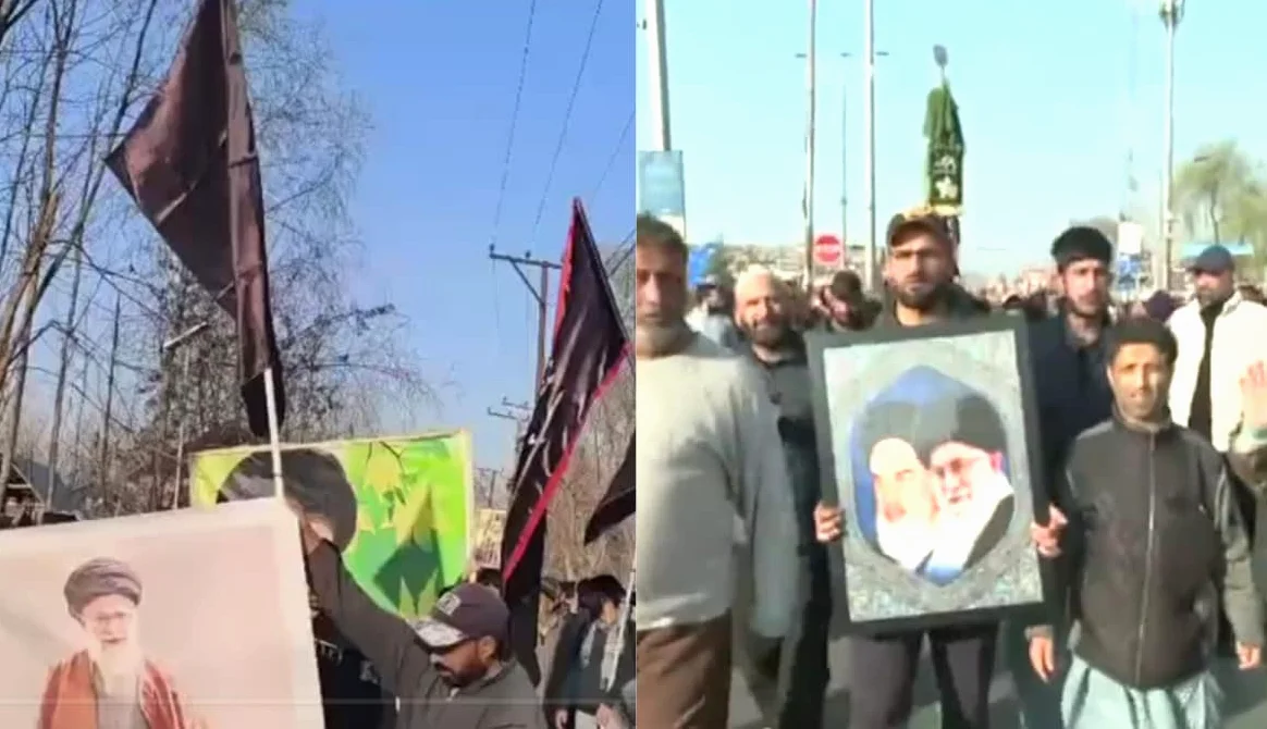 Demonstrationen in Jammu und Kashmir wegen Khameneis Tod; Mehbooba und Mirwaiz verurteilen israelische Angriffe