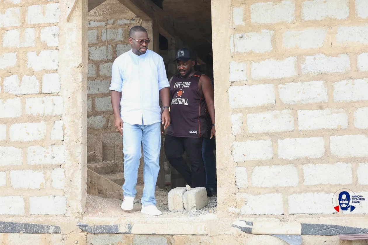 Annoh-Dompreh Inspects New Adoagyiri Health Centre, Pledges Full Equipment Support