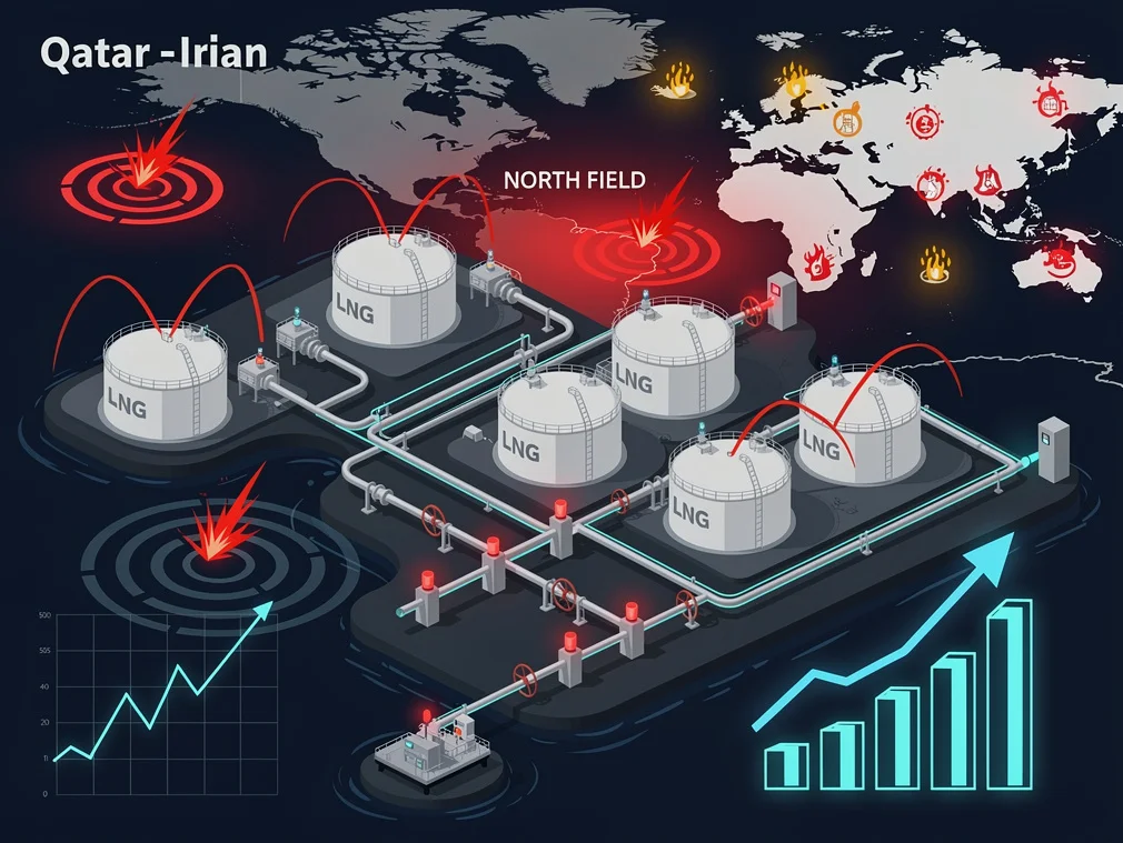 カタールエネルギーの生産停止、中東市場に衝撃