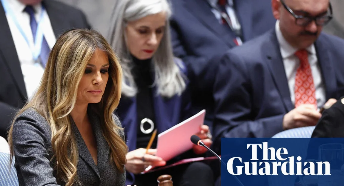 메일라나 트럼프, 유엔에서 아동 교육 보호 호소