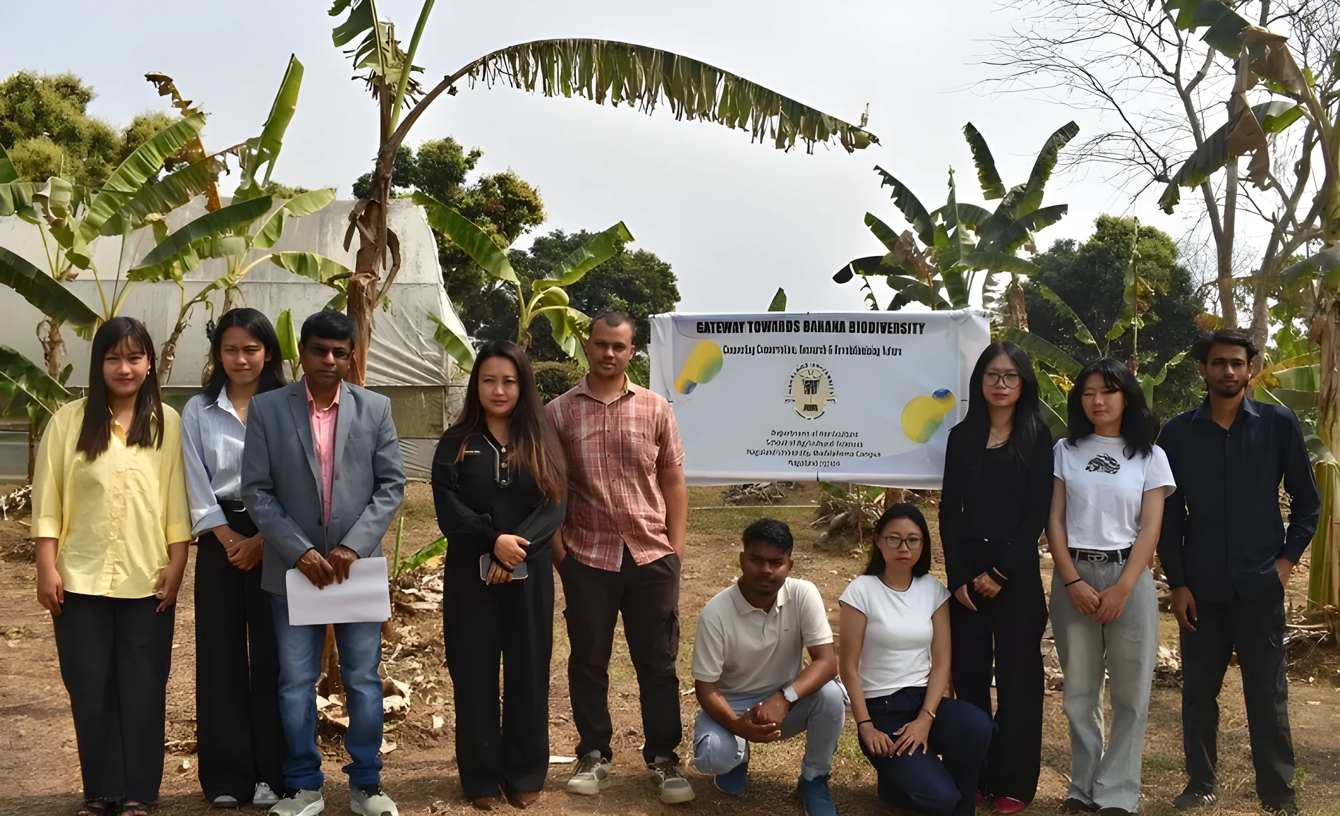 Nagaland University Discovers Climate-Resilient Potential in Wild ‘Darjeeling Banana’
