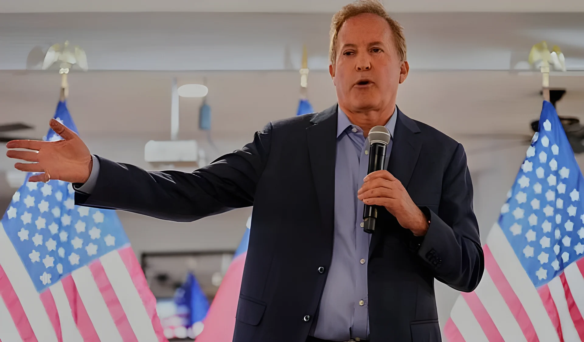 아이란 전쟁, 텍사스 주간 선거 마지막 날에 영향