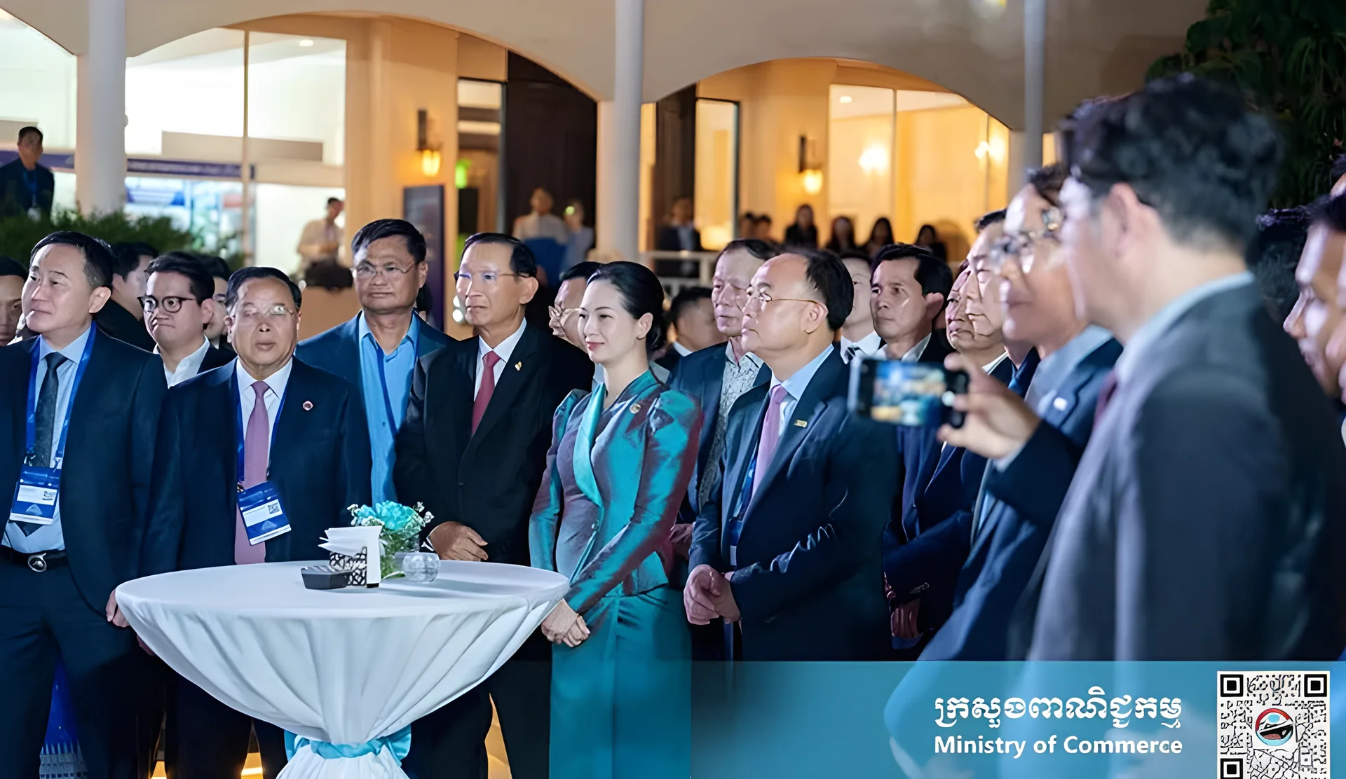 Ministra de Comercio preside evento de networking del CABS 2026