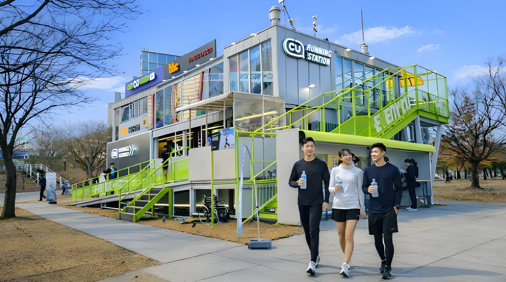 CU inaugura la primera ‘Running Station’ de Corea