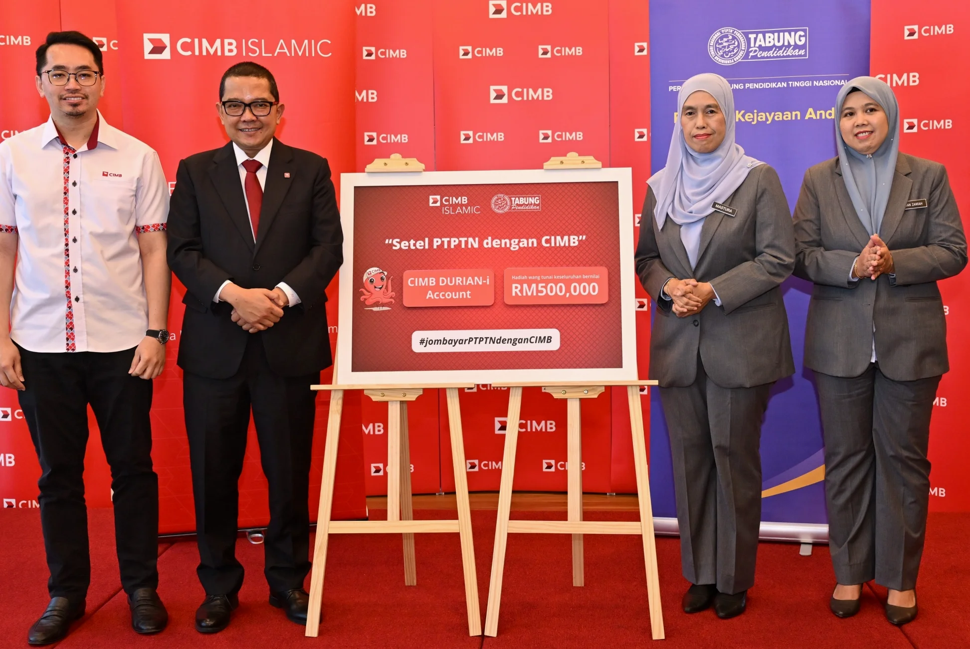 CIMB Islamic y PTPTN ofrecen 500.000 RM como incentivo por pagos oportunos de préstamos estudiantiles