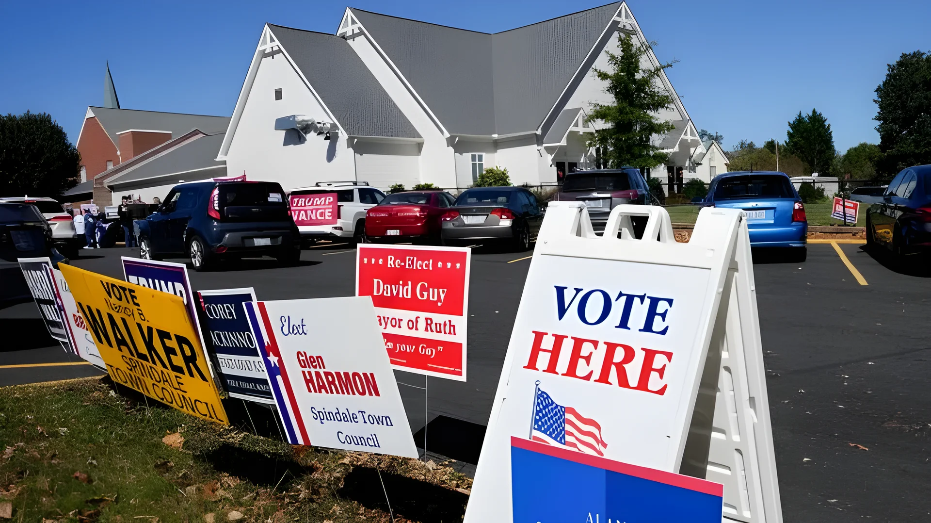 노스캐롤라이나 주 상원의원 선거에서 주도권을 잡은 공화당 지도자, 주 후보자와 2표 차로 뒤처