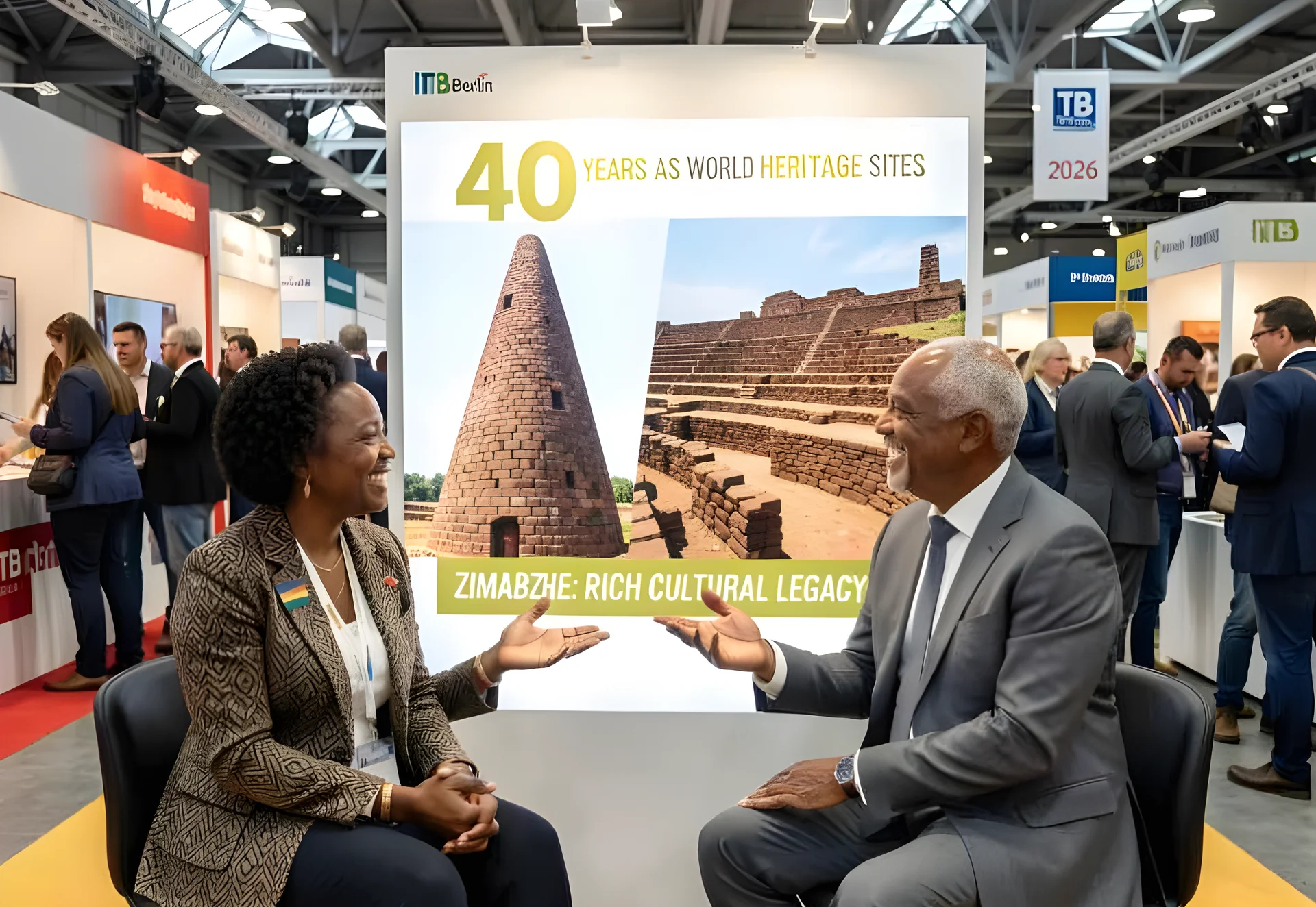 Zimbabue eleva el turismo patrimonial con exposición en ITB Berlín 2026