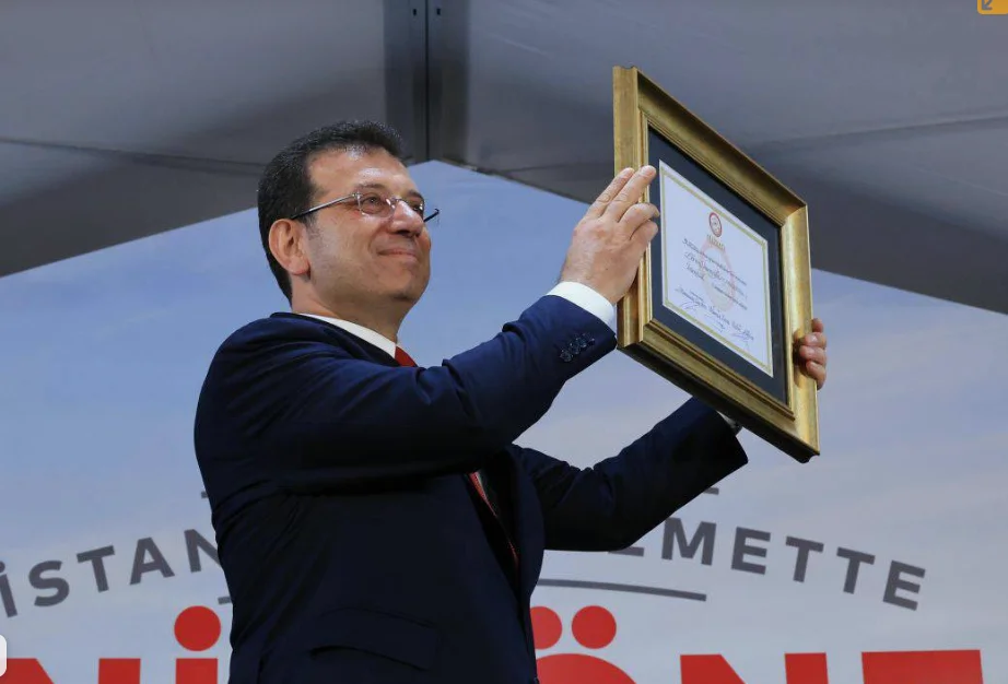 Tribunal de apelaciones rechaza petición de İmamoğlu para suspender anulación de título