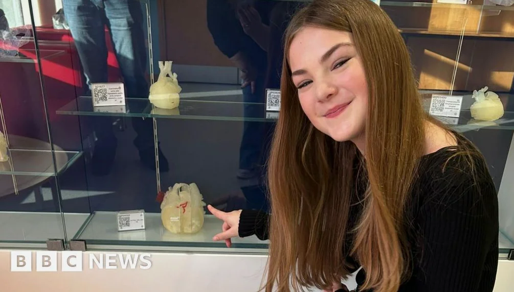 Jugendliche aus Southampton sammelt für 3D-Herzmodelle wie ihres