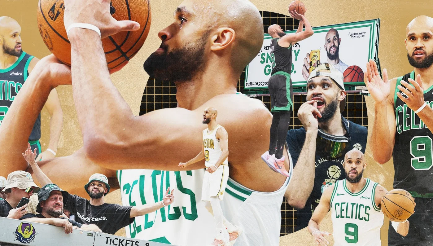 ボストンの「グルー・ガールズ」に愛されるデリック・ホワイト