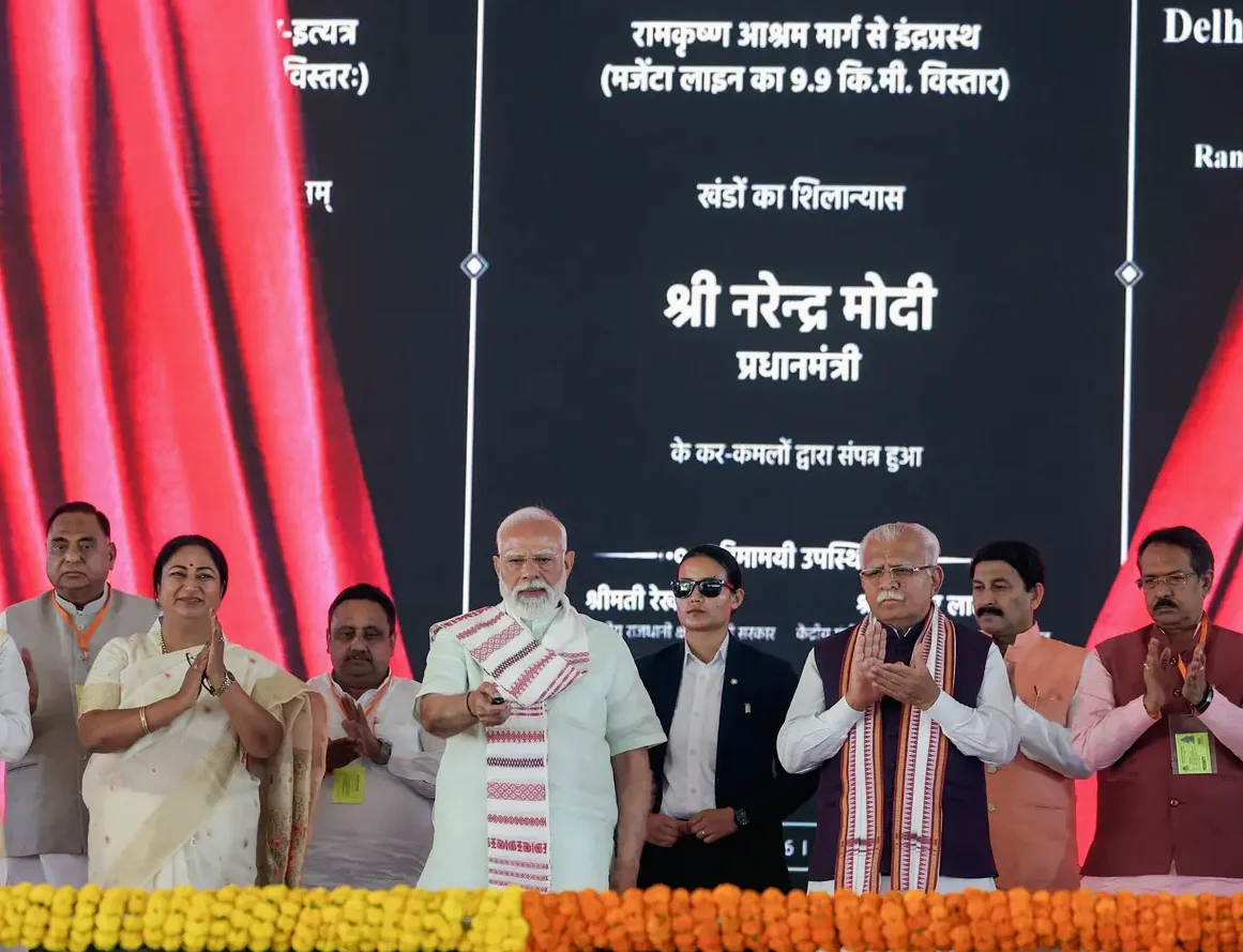 PM Modi launches India’s first ‘Ring Metro’ in Delhi, inaugurates 2 new corridors