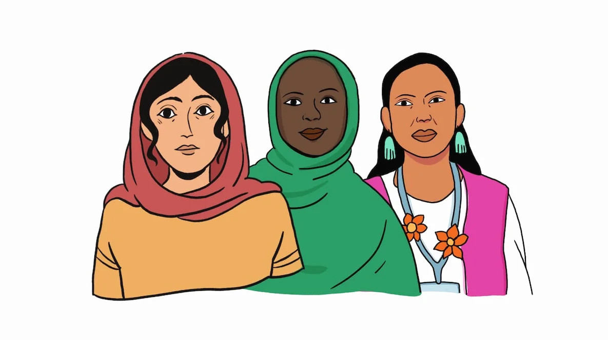 Tres mujeres, tres países y una crisis global