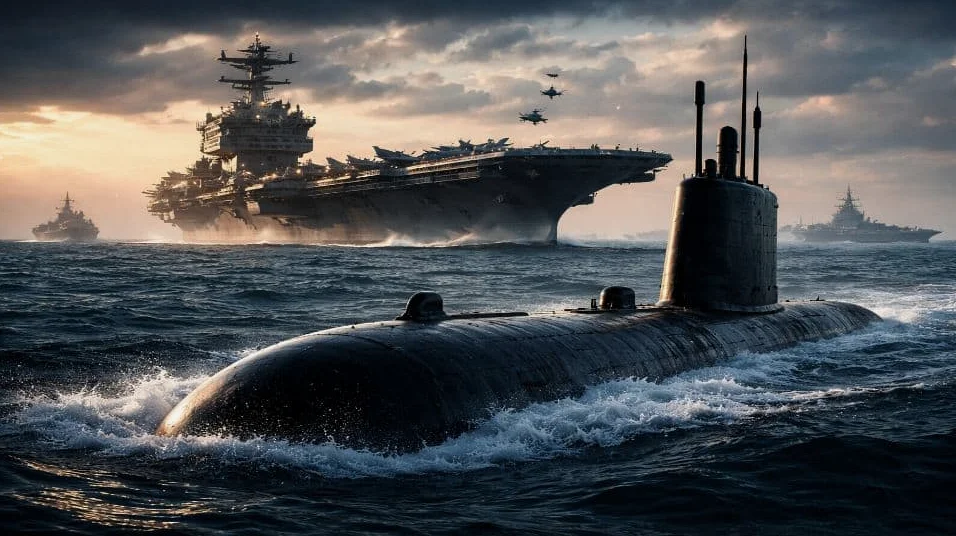 Canadian Submarine Simulates Sinking of $5.5 Billion US Carrier During NATO Exercise