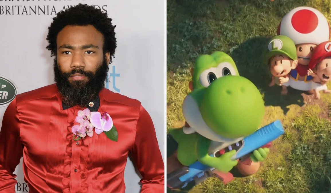 Donald Glover Cast as Yoshi in The Super Mario Galaxy Movie