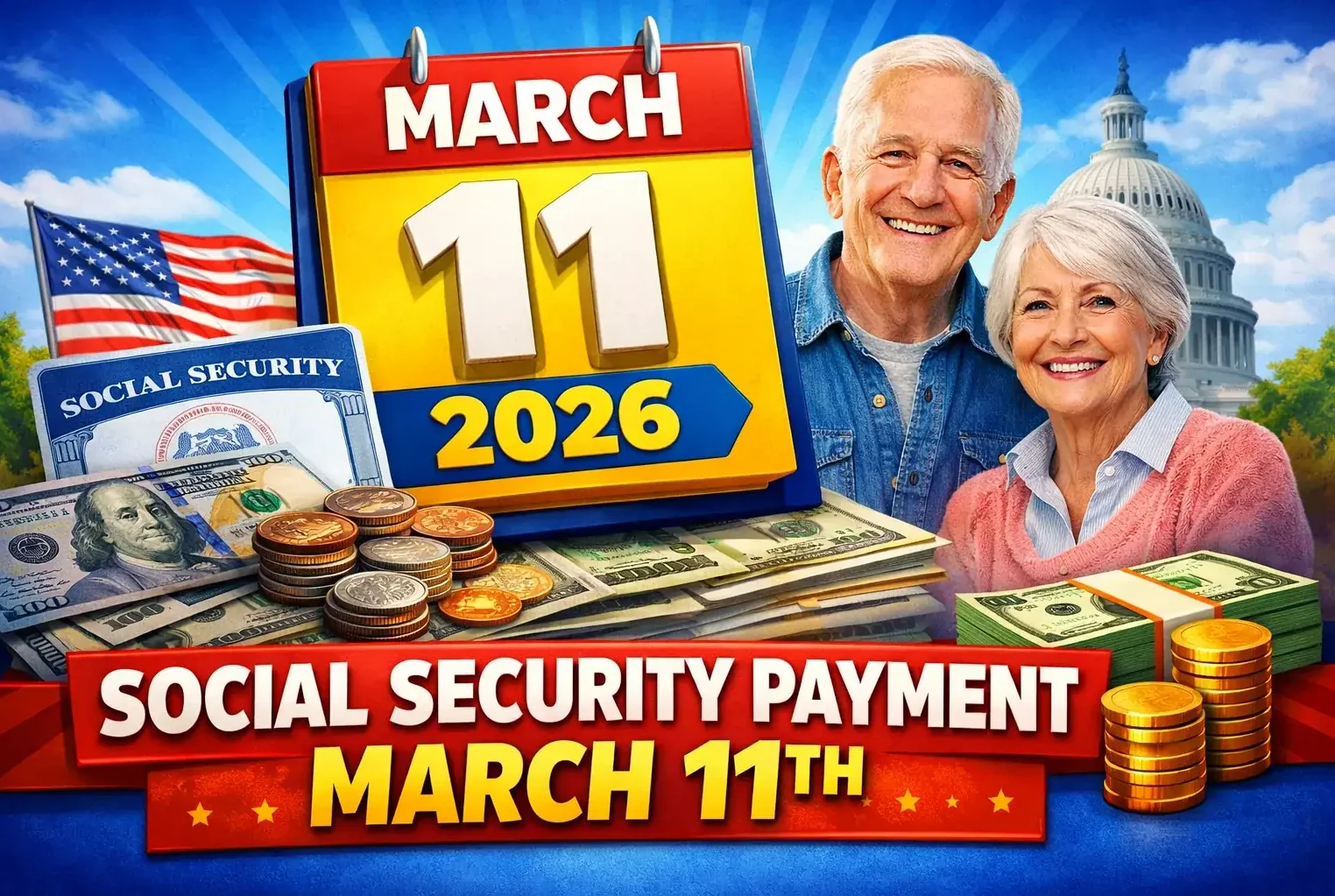 Social Security Payments March 11: Millions to Receive Benefits This Week