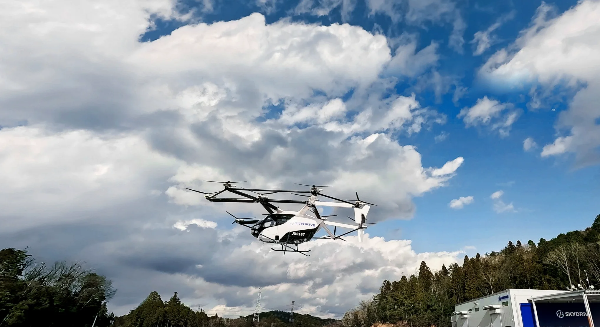 Suzuki-Unterstützter japanischer eVTOL nähert sich Zertifizierung