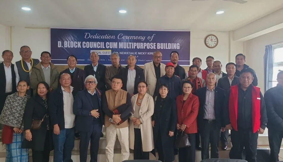 D-Block Council-cum-Multipurpose Building Dedicated in Kohima