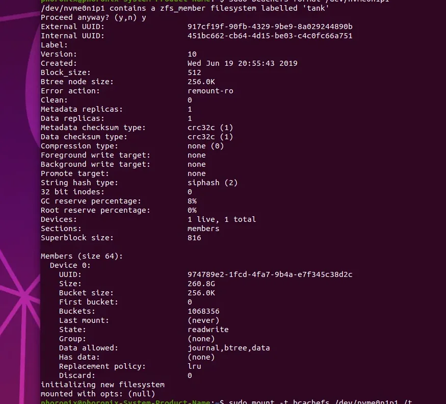 Bcachefs 1.37 Released With Linux 7.0 Support, Erasure Coding Stable & New Sub-Commands