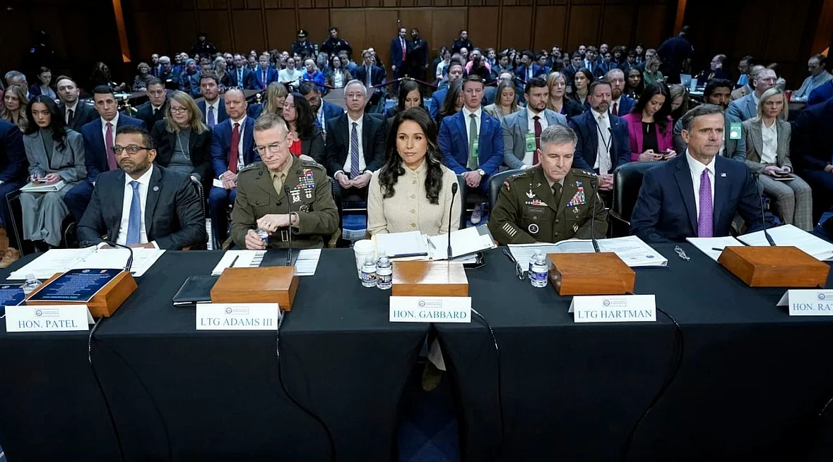Gabbard Deflects When Asked About Iran War Intelligence Shared with Trump