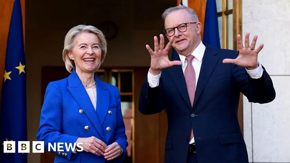 Australia and EU agree sweeping trade deal in face of global uncertainty