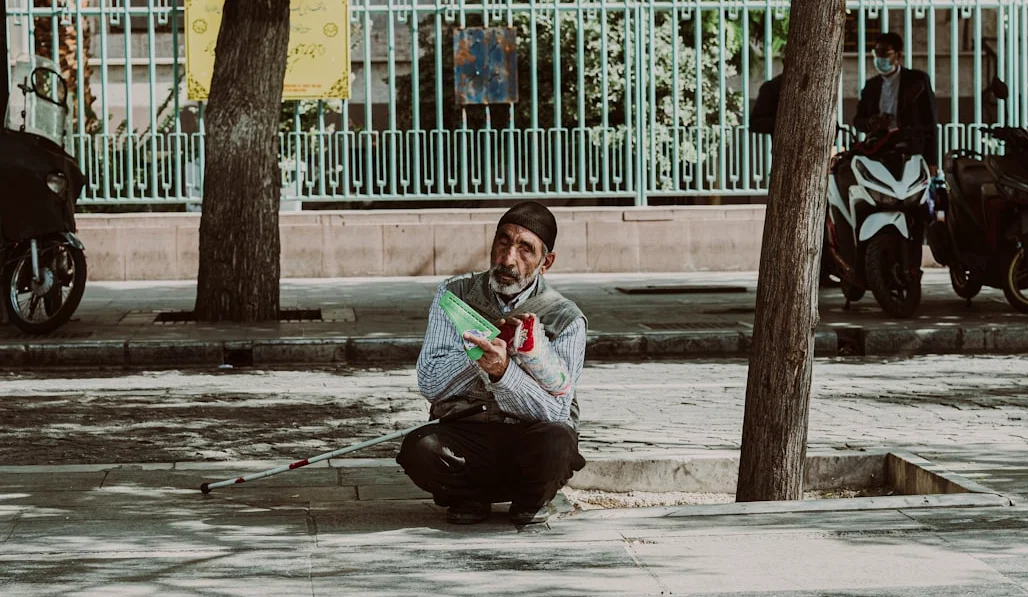 First responders rescue man from Tehran building hit by air strike