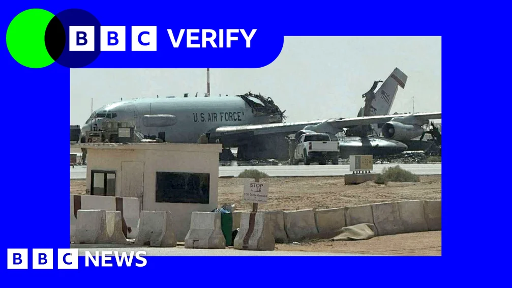 사우디 기지에 중파된 미국 레이더 전투기 사진 공개