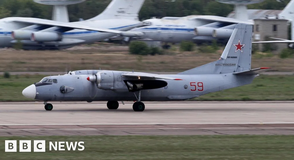 Caza ruso cae en Crimea ocupada, 29 muertos