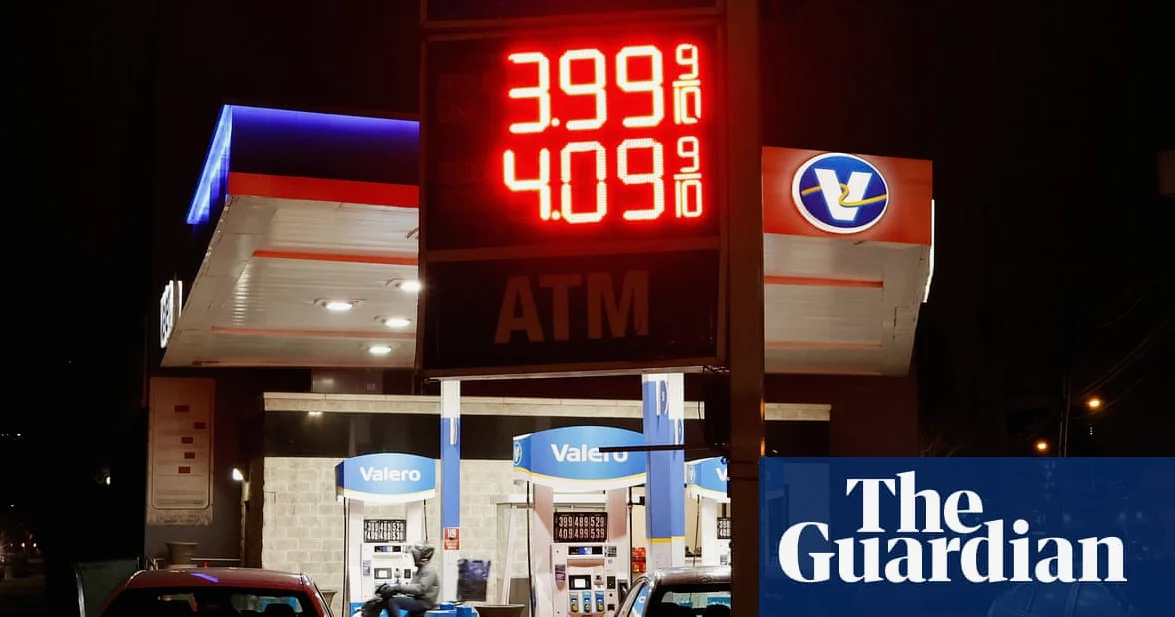 미국 주유소 가격 4달러 돌파, 4년 만에 처음