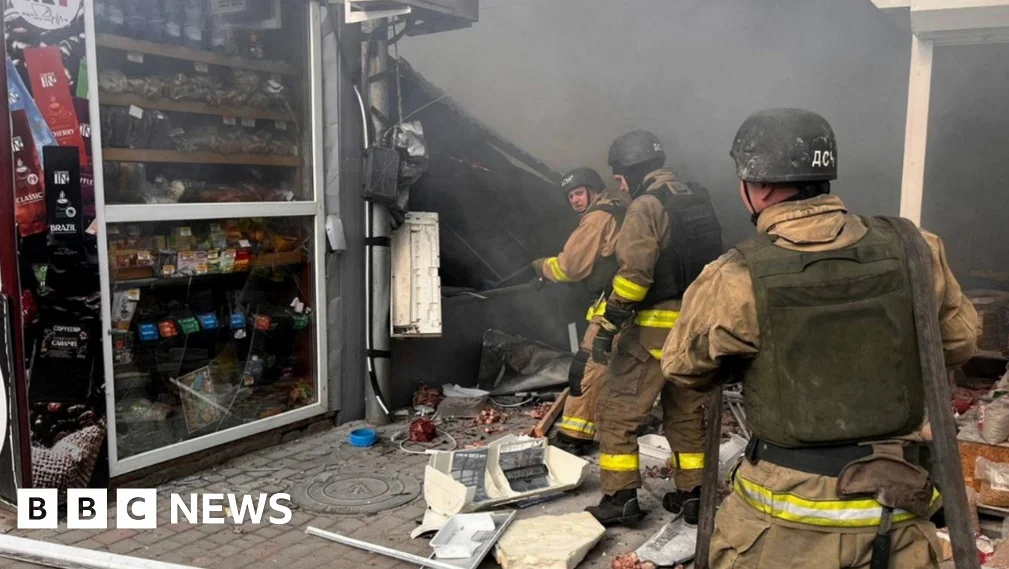 Russian Attack on Ukraine Market Kills Five