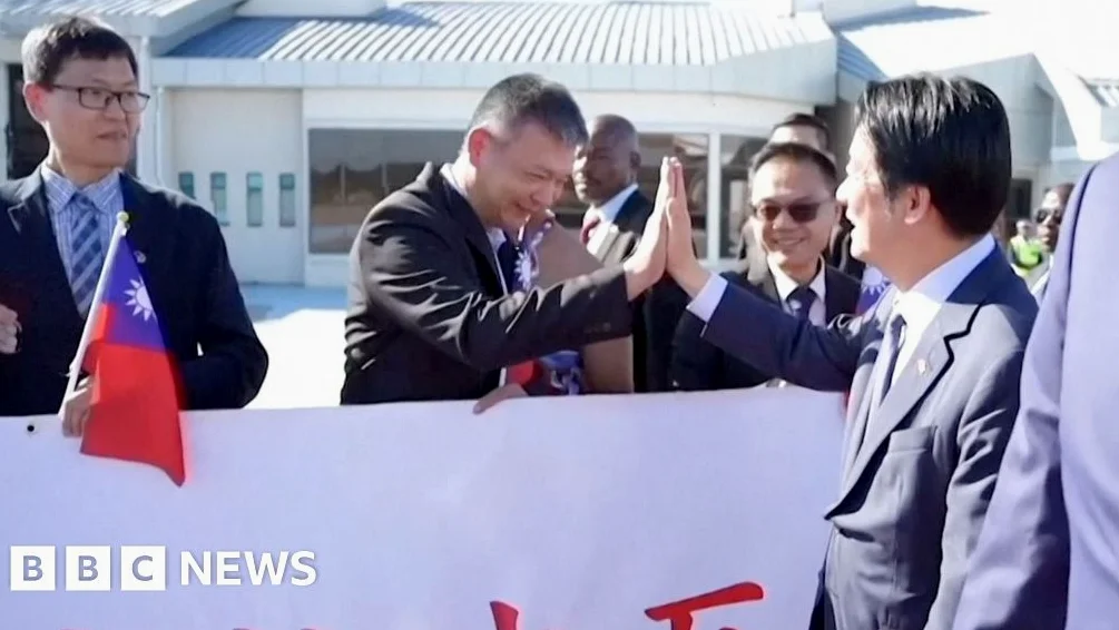 Taiwan President Visits Eswatini Amid China Diplomatic Pressure