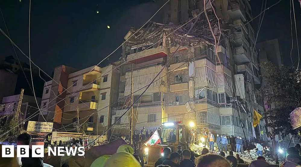 Israel strikes Beirut for first time since Hezbollah ceasefire