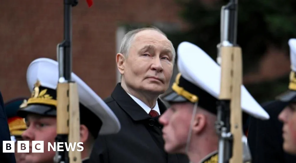 Putin Denounces NATO at Scaled-Back Victory Day Parade
