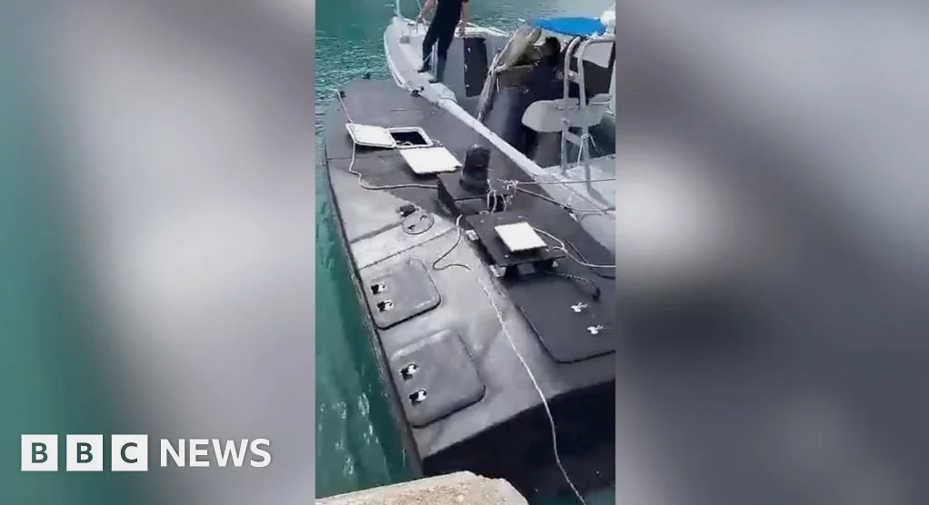 Greece Conducts Controlled Blast of Naval Drone with Explosives