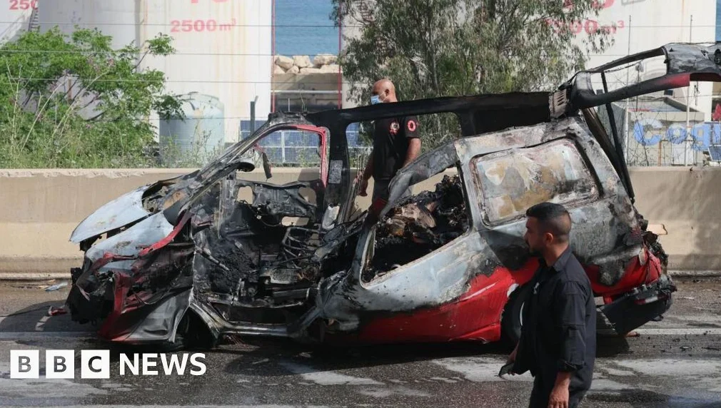 12 muertos en ataques israelíes a coches en Líbano
