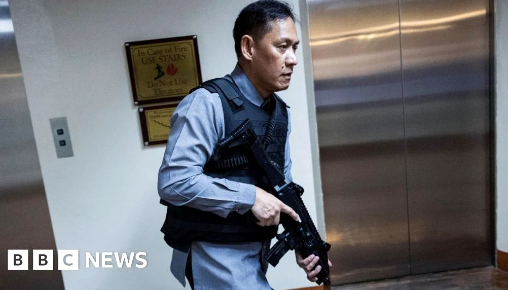 Philippine Senate Lockdown After Gunshots Fired