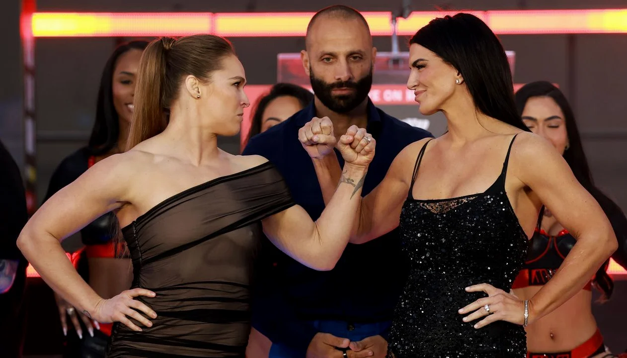 Gina Carano lost 100 pounds for Rousey fight